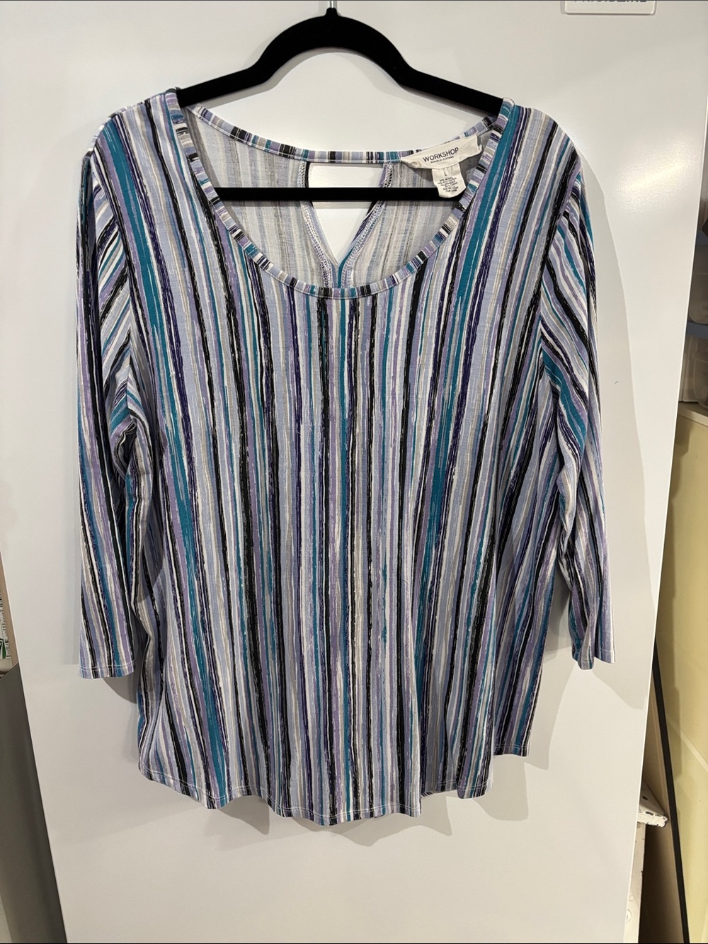 Scoop Neck Long Sleeve Top